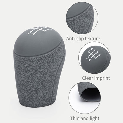 For Volkswagen 5-speed Car Silicone Dustproof Shift Knob Gear Protective Cover