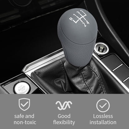 For Volkswagen 5-speed Car Silicone Dustproof Shift Knob Gear Protective Cover
