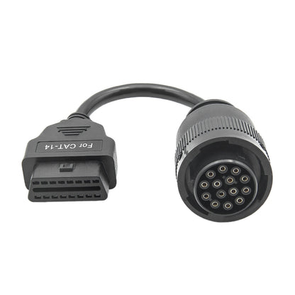For Cat ET3 14 Pin to 16 Pin OBD2 Adapter Cable, For Cat ET3
