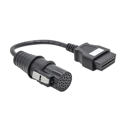 For Iveco 30 Pin Male to OBDII 16 Pin Female Truck Adapter Cable, For Iveco