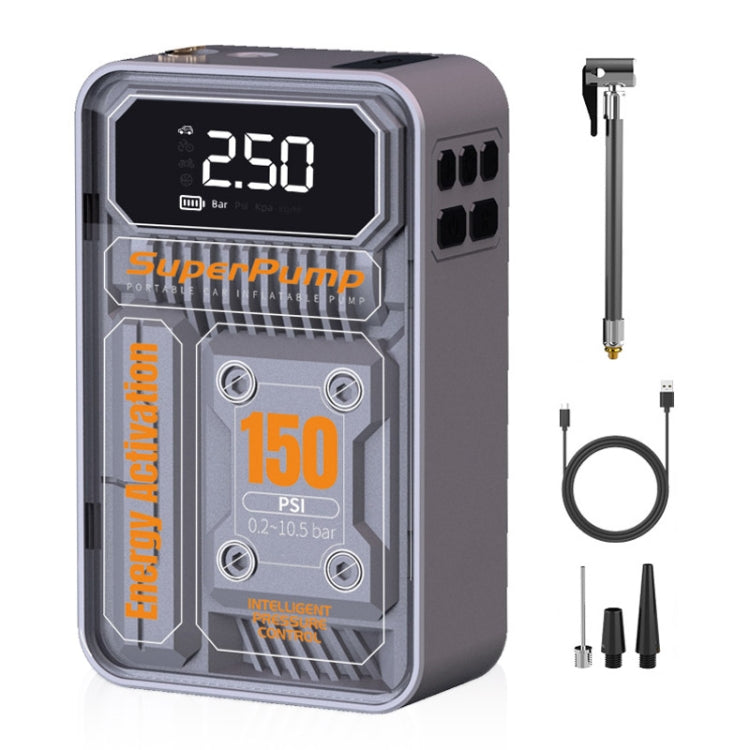 ST-9619A 7.4V Pompe à air sans fil portable pour pneus de voiture, sans fil