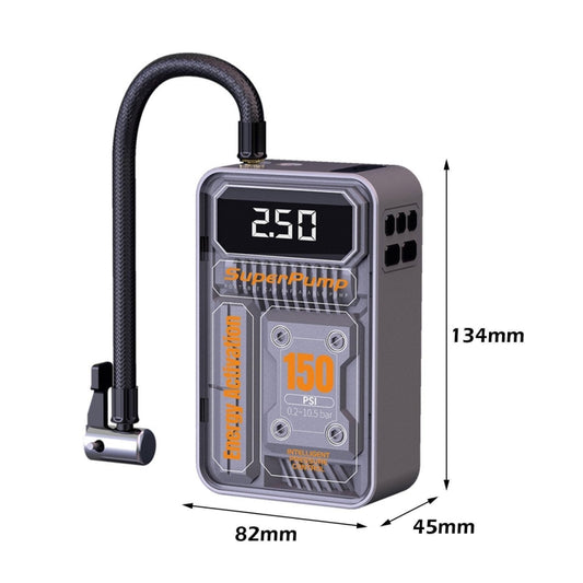 ST-9619A 7.4V Wireless Portable Car Tire Air Pump, Wireless