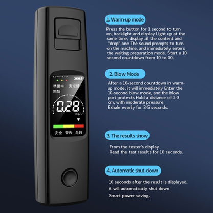 CSY-100 Portable Air Blowing High Precision Digital Alcohol Tester