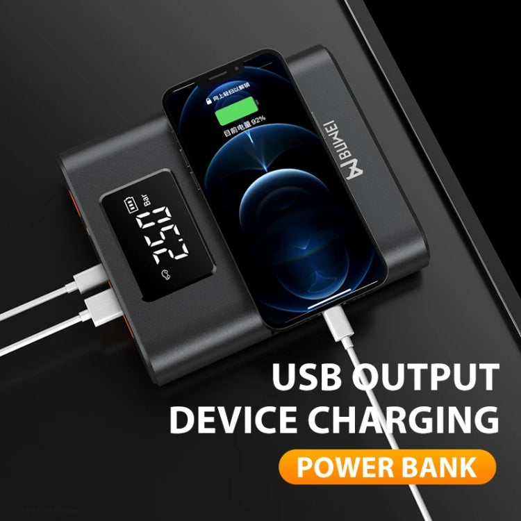 D7L 8800mAh Multifunctional Car Emergency Starting Power Supply Air Pump Integrated Machine, D7L