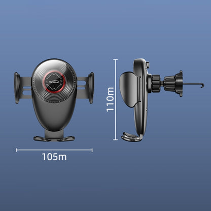 M8 Universal Car Mechanical Gravity Air Outlet Phone Navigation Holder, M8