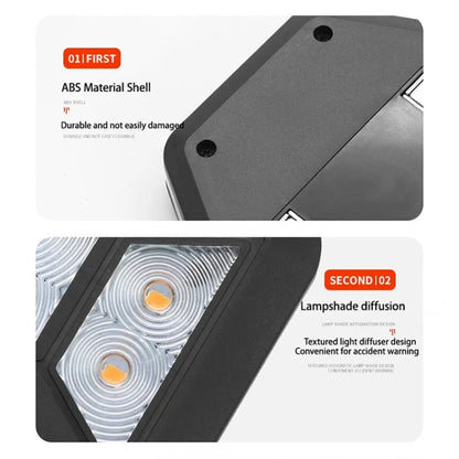 Car USB Rechargeable Strong Magnetic Adsorption COB LED Trunk Reading Light, S304
