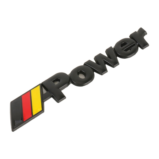 Pegatinas decorativas personalizadas de metal con la bandera de Alemania para coche, tamaño: 14 x 3 x 0.3 cm.