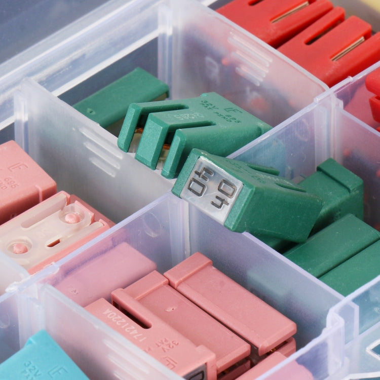 50pcs / Box American Car Blade Fuse Set, 50 in 1