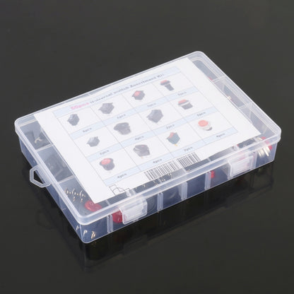 50pcs Universal Power Switch Button Assortment Kit