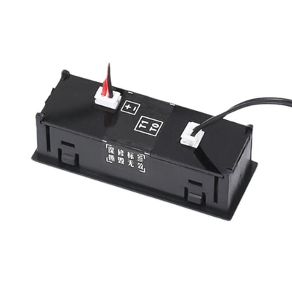 Horloge LED lumineuse électronique de haute précision + Thermomètre + Voltmètre de voiture 3 en 1 DC5-50V, Bleu 3 en 1 DC5-50V, Rouge 3 en 1 DC5-50V, 3 en 1 DC5-50V, Vert 3 en 1 DC5-50V