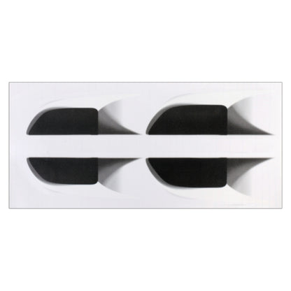 Car PVC Self-adhesive Fake Vent Decorative Stickers, Fake Vent 4