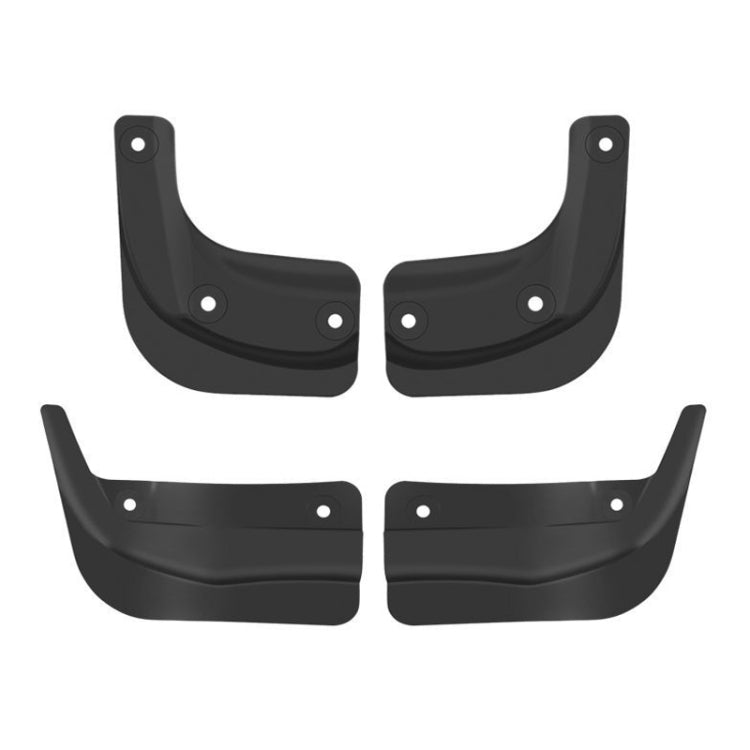 For Tesla Model 3 4 ppcs / Set Car Fenders Mud Flap Modification Accessories, Car Fenders