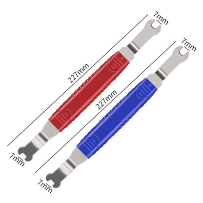 Tournevis à boucle en caoutchouc pour le démontage des panneaux de porte de voiture, 15-20 cm de long