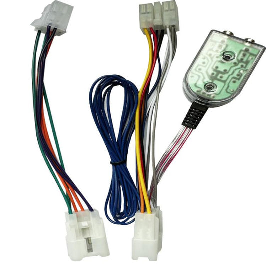 10 Pin + 6 Pin High to Low Line Output Converter with Remote Turn-On Cable for Toyota / Subaru / Scion / Lexus