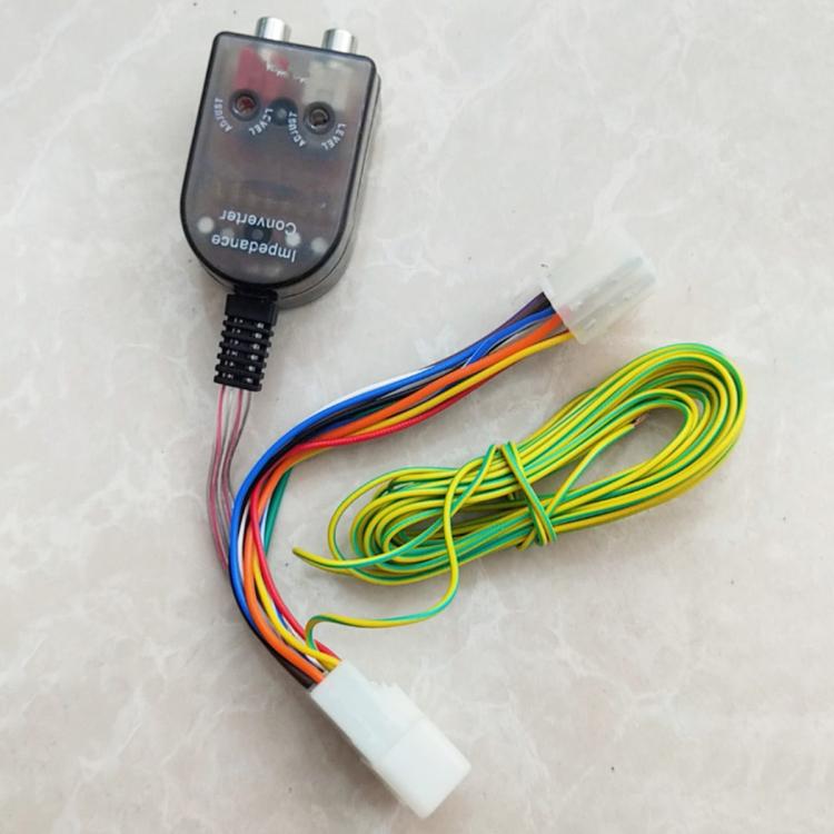 10 Pin + 6 Pin High to Low Line Output Converter with Remote Turn-On Cable for Toyota / Subaru / Scion / Lexus