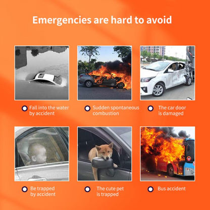 SHUNWEI SD-3502 Car Safety Hammer Emergency Window Breaker & Seat Belt Cutter