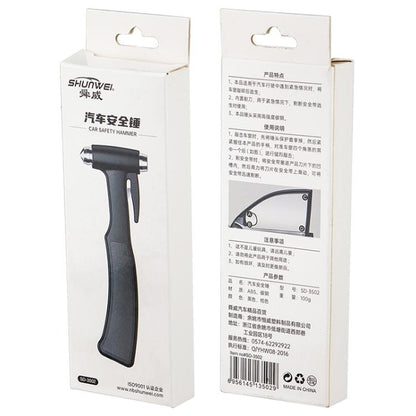 SHUNWEI SD-3502 Car Safety Hammer Emergency Window Breaker & Seat Belt Cutter