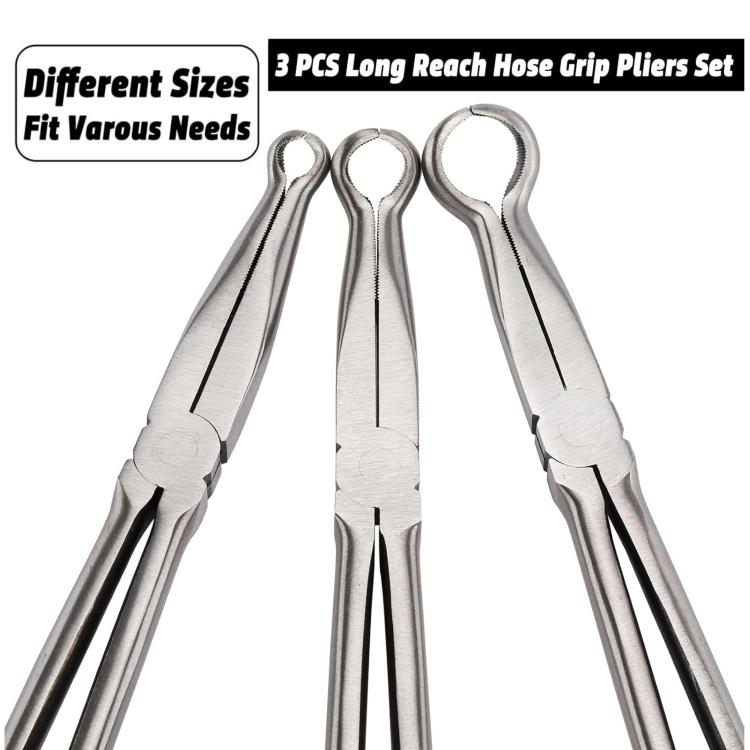 Pince à bec long pour circlips extérieurs, taille : 1/2 pouce, 1/2 pouce