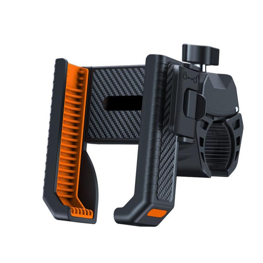 Support de téléphone antidérapant pour vélo/trottinette en fibre de carbone