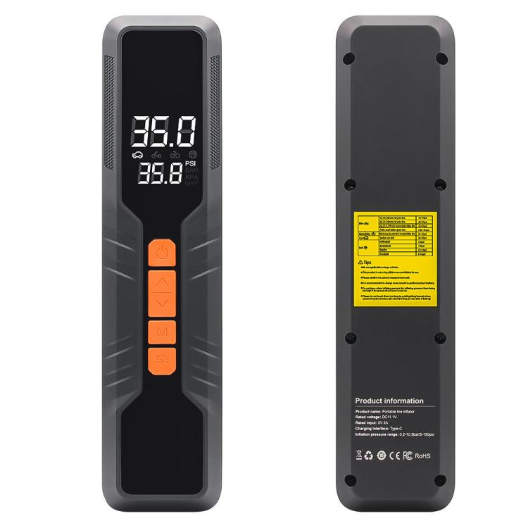 60W Portable Tire Inflator Cordless Air Pump, 60w6000mah-TP