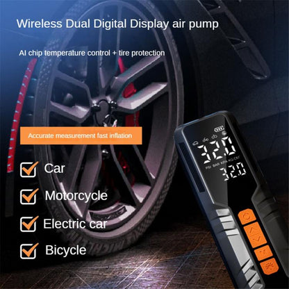 60W Portable Tire Inflator Cordless Air Pump, 60w6000mah-TP