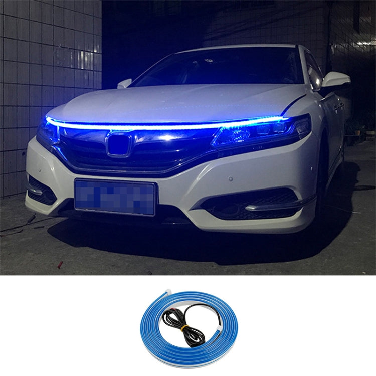 1,2m Lumière d'ambiance LED décorative super brillante pour feux de jour de voiture, 1,2m