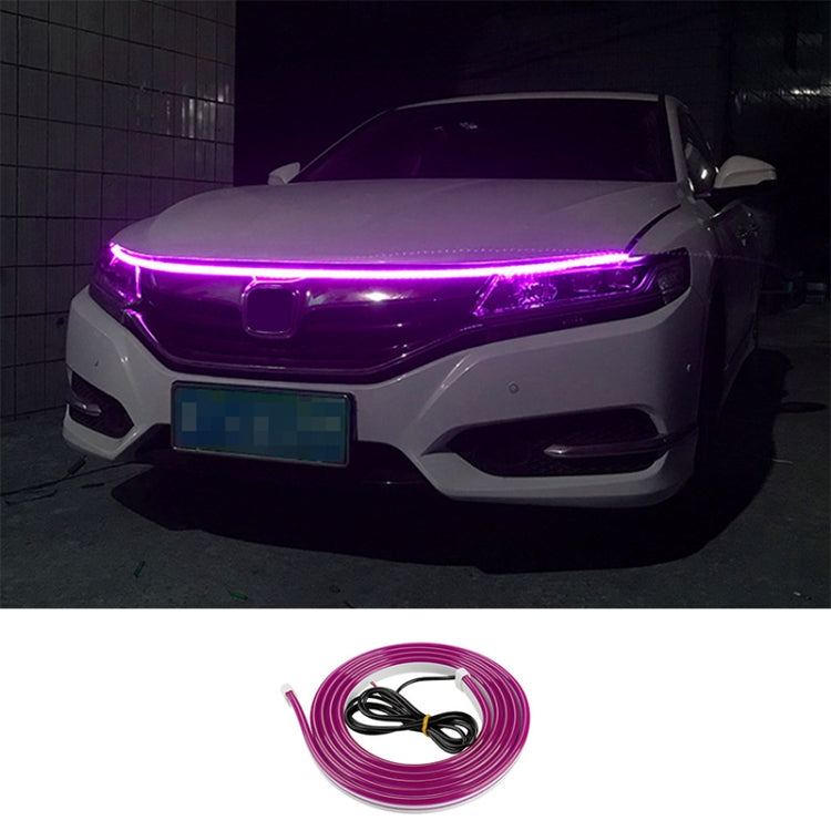 1,2m Lumière d'ambiance LED décorative super brillante pour feux de jour de voiture, 1,2m