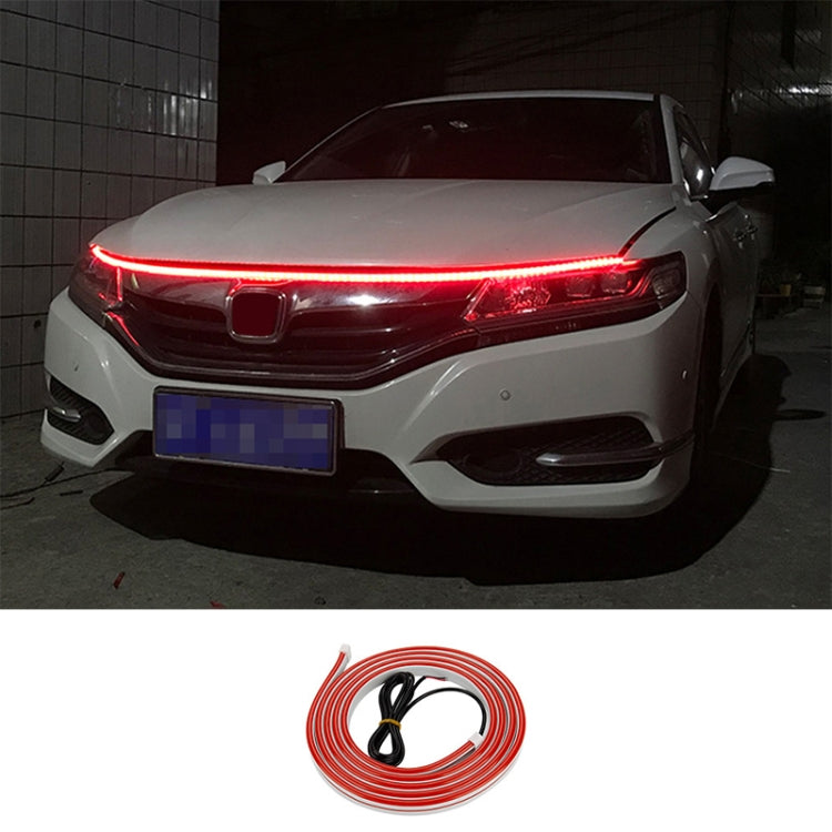 1,2m Lumière d'ambiance LED décorative super brillante pour feux de jour de voiture, 1,2m