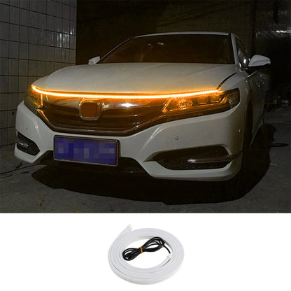 1,2m Lumière d'ambiance LED décorative super brillante pour feux de jour de voiture, 1,2m
