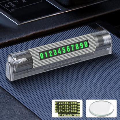 Car Multi-functional Emergency Safety Hammer Temporary Parking Dual Number Plate