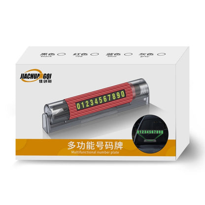 Car Multi-functional Emergency Safety Hammer Temporary Parking Dual Number Plate