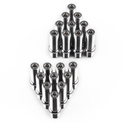 20pcs / Set 5.8cm Universal Car Modification Extended Wheels Stud Conversion M14x1.5 to M14x1.5 Screw Adapter LN032 LN033 LN044, 5.8cm M14x1.5 to M14x1.5