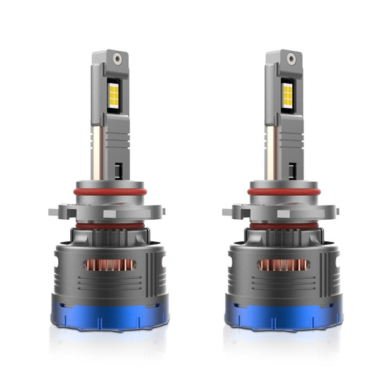 P13 1 Pair 9006 / HB4 DC10-32V / 60W / 6000K / 6500LM Car Liquid Metal LED Headlight, 9006 / HB4