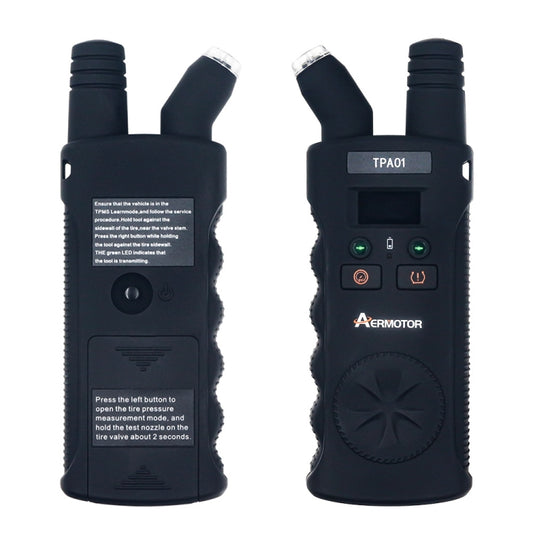 TPA01 150 PSI Jauge de Pression des Pneus Numérique 2 en 1 Système de Surveillance de la Pression des Pneus TPMS