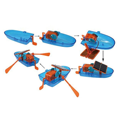 Bateau solaire DIY pour enfants, Bateau solaire DIY