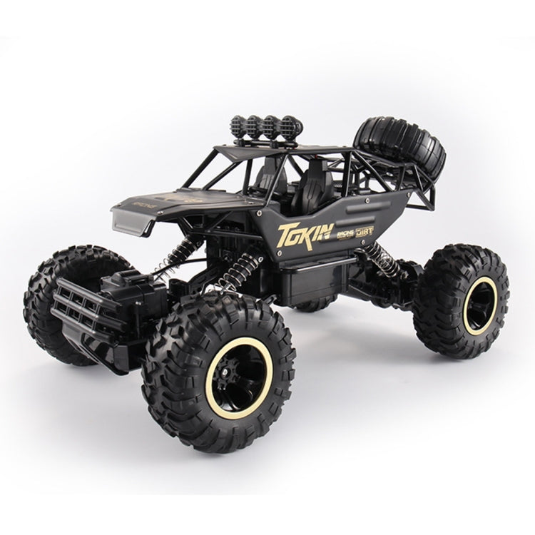 HD6026 1:12 Large Alloy Climbing Car Mountain Cross-country Four-wheel Drive Remote Control Car Toy, Size: 37cm, HD6026 1:12(Red), HD6026 1:12(Silver), HD6026 1:12(Black), 6255 2.4GHz 1:16(Green), HD6026 1:12(Gold)