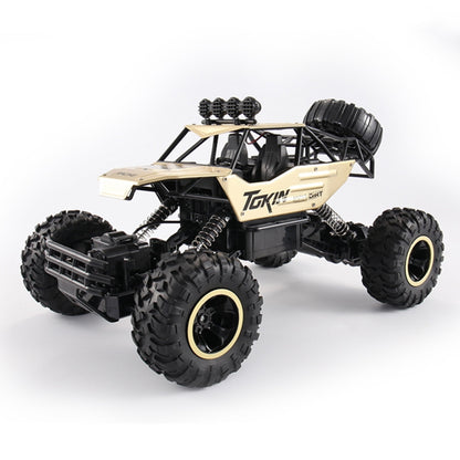 HD6026 1:12 Large Alloy Climbing Car Mountain Cross-country Four-wheel Drive Remote Control Car Toy, Size: 37cm, HD6026 1:12(Red), HD6026 1:12(Silver), HD6026 1:12(Black), 6255 2.4GHz 1:16(Green), HD6026 1:12(Gold)