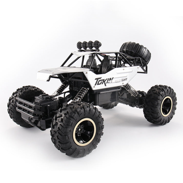 HD6026 1:12 Large Alloy Climbing Car Mountain Cross-country Four-wheel Drive Remote Control Car Toy, Size: 37cm, HD6026 1:12(Red), HD6026 1:12(Silver), HD6026 1:12(Black), 6255 2.4GHz 1:16(Green), HD6026 1:12(Gold)