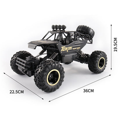 HD6026 1:12 Grande voiture d'escalade en alliage, véhicule tout-terrain télécommandé à quatre roues motrices, Taille : 37cm, 6255 2.4GHz 1:16(Vert), HD6026 1:12(Or), HD6026 1:12(Rouge), HD6026 1:12(Argent), HD6026 1:12(Noir)