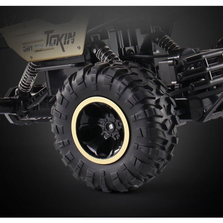 HD6026 1:12 Large Alloy Climbing Car Mountain Cross-country Four-wheel Drive Remote Control Car Toy, Size: 37cm, HD6026 1:12(Red), HD6026 1:12(Silver), HD6026 1:12(Black), 6255 2.4GHz 1:16(Green), HD6026 1:12(Gold)