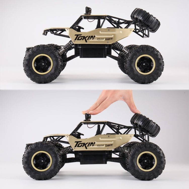 HD6026 1:12 Large Alloy Climbing Car Mountain Cross-country Four-wheel Drive Remote Control Car Toy, Size: 37cm, HD6026 1:12(Red), HD6026 1:12(Silver), HD6026 1:12(Black), 6255 2.4GHz 1:16(Green), HD6026 1:12(Gold)