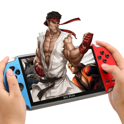 Powkiddy X12 Plus Retro Classic Games Handheld Game Console with 7 inch HD Screen & 16GB Memory, Support MP4 / E-book