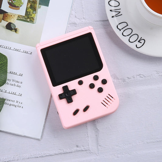 MK800 3.0 inch Macaron Mini Retro Classic Handheld Game Console for Kids Built-in 800 Games, Support AV Output