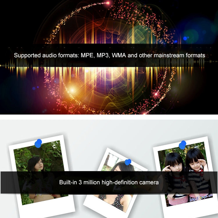 X6 4.3 inch Screen Retro Portable Game Console with 3MP Camera, Built-in 10000 Games, Supports E-book / Recording / Music Playing / Video Playing, X6