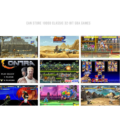 X6 4.3 inch Screen Retro Portable Game Console with 3MP Camera, Built-in 10000 Games, Supports E-book / Recording / Music Playing / Video Playing, X6