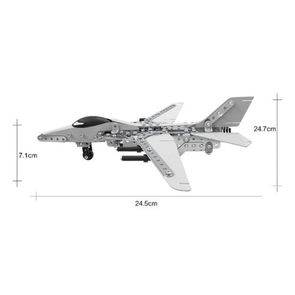 MoFun SW-022 DIY Stainless Steel Bombing Plane Assembling Blocks, SW-022 Bombing Plane