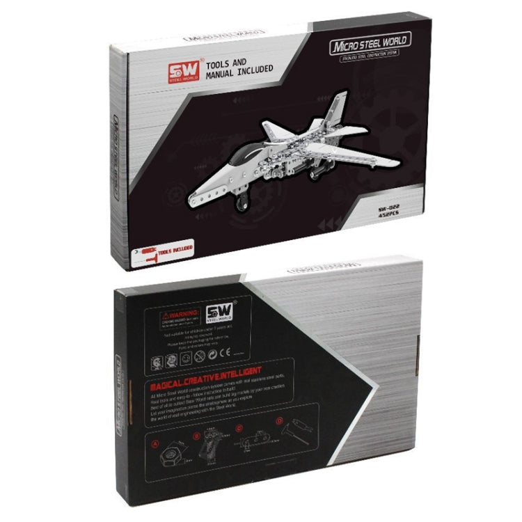 MoFun SW-022 DIY Stainless Steel Bombing Plane Assembling Blocks, SW-022 Bombing Plane