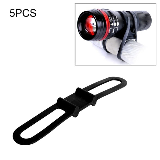 Lot de 5 sangles de fixation haute résistance pour vélo, pour téléphone portable, éclairage, ordinateur, livraison de couleurs aléatoires, Lot de 5 sangles de fixation de vélo