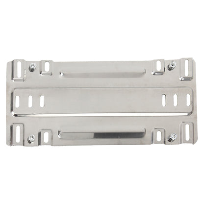 Stainless Steel License Plate Bracket Vehicle License Plate Bracket Bottom Plate Automobile License Plate Conversion Frame, License Plate Bracket2