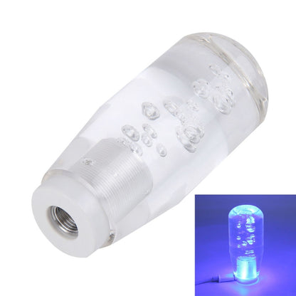 Crystal Car Breathing Racing Dash LED Magic Lamp Gear Head Shift Knob with Base, Size: 10.0 * 4.5 * 3.2 cm(Red and Blue), Size: 10.0 * 4.5 * 3.2 cm(Purple), Size: 10.0 * 4.5 * 3.2 cm(Transparent)